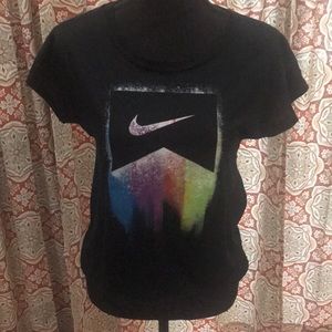 Nike girls black t-shirt XL